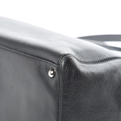 Chanel Calfskin Cerf Executive Shopper Tote Black 20 of 23
