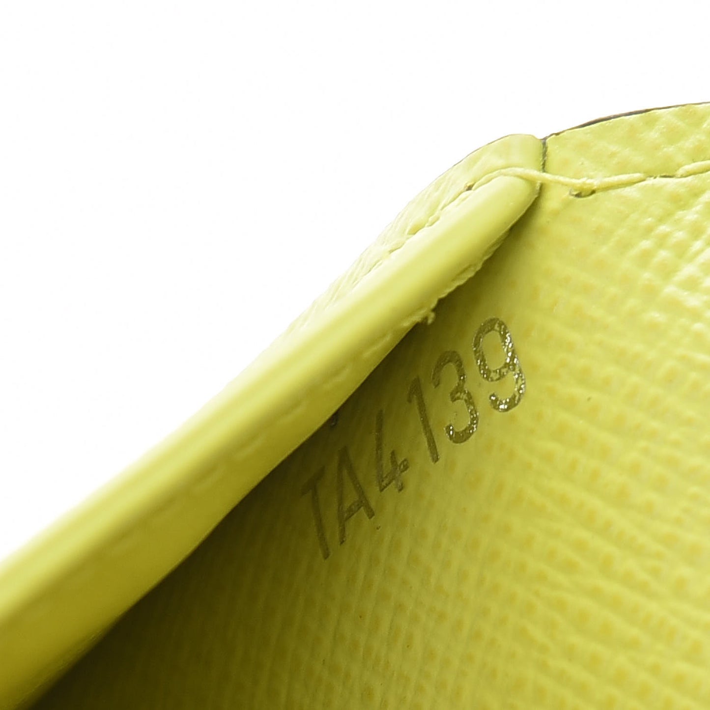 Monogram Taiga Pocket Organizer Yellow