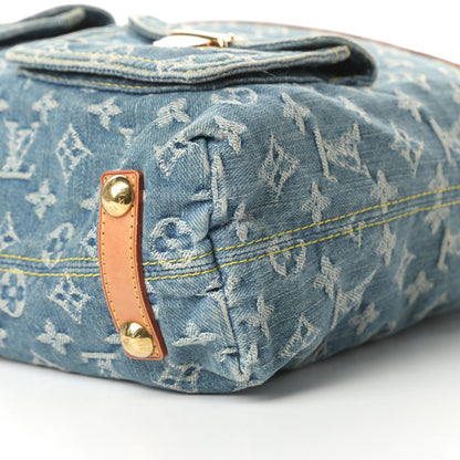 Louis Vuitton Denim Baggy GM Blue 10 of 13
