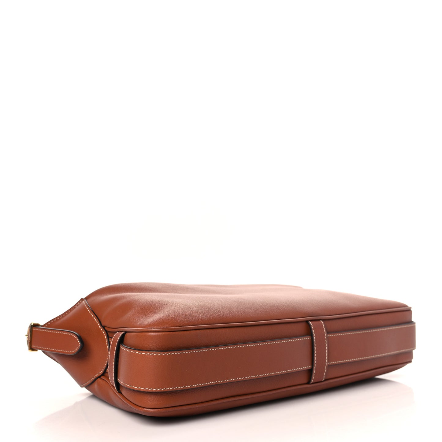 Supple Calfskin Medium Romy Shoulder Bag Tan