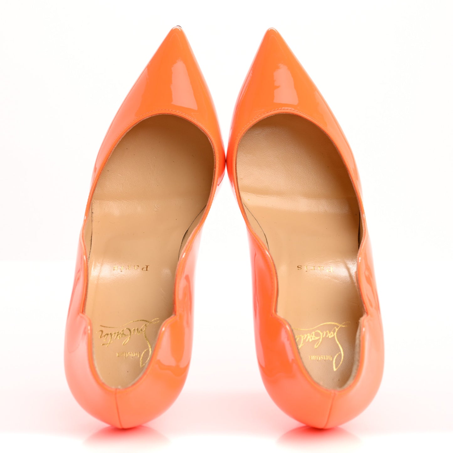 Patent Hot Chick 100 Pumps 39 Sunset