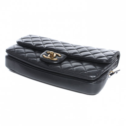 Chanel Calfskin CC Crown Small Flap Black 4 of 7