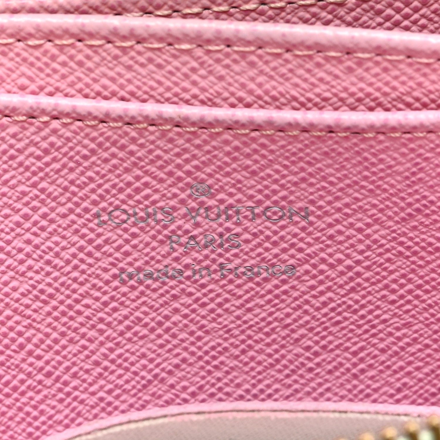 Louis Vuitton Monogram Multicolor Zippy Coin Purse Wallet White Litchi 6 of 7