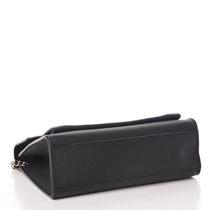 Louis Vuitton Soft Calfskin My Lockme Chain Bag BB Black 4 of 9