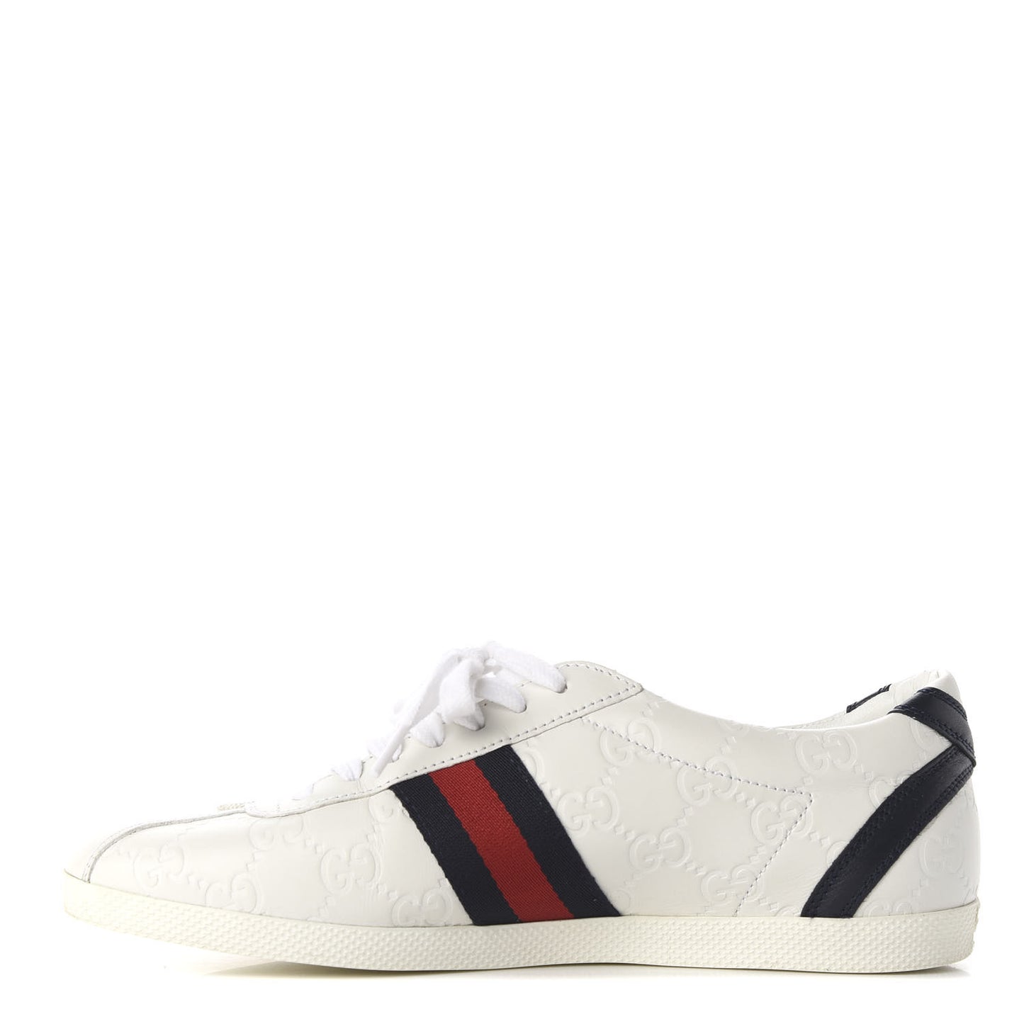 Guccissima Web Sneakers 38 White
