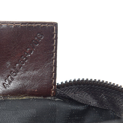 Fendi Zucca Zip Pouch Tobacco 7 of 7