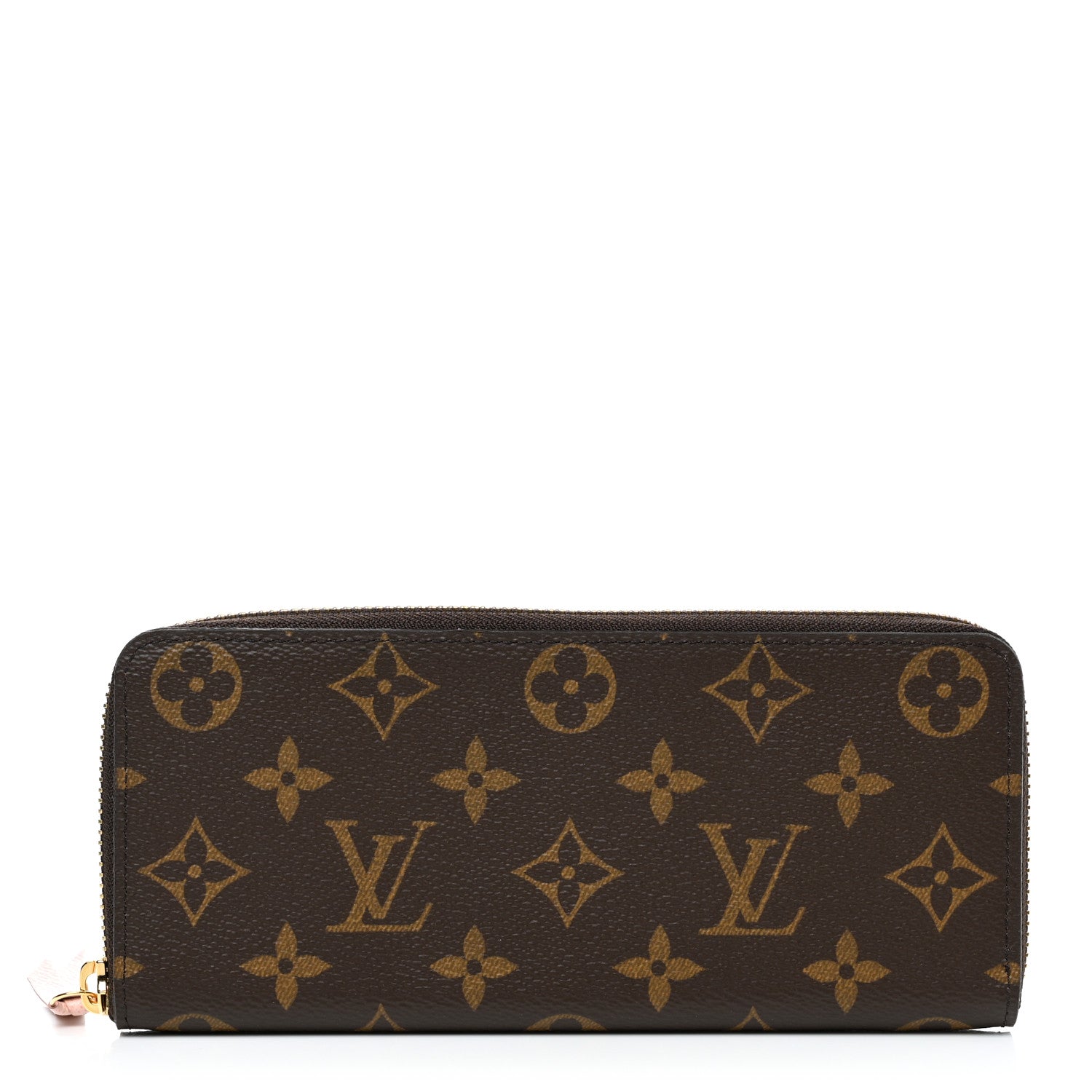 Louis Vuitton Monogram Clemence Wallet Rose Ballerine 1 of 7