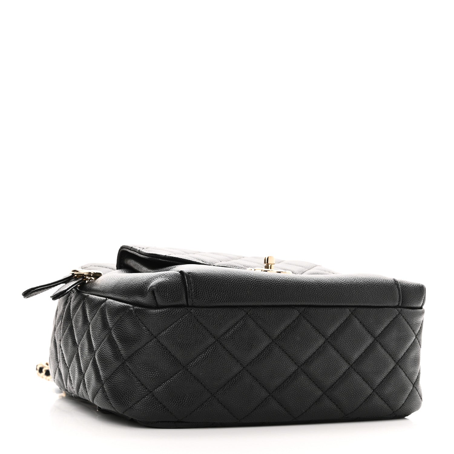 Chanel Caviar Quilted Medium Zip Around Backpack Black 4 of 10