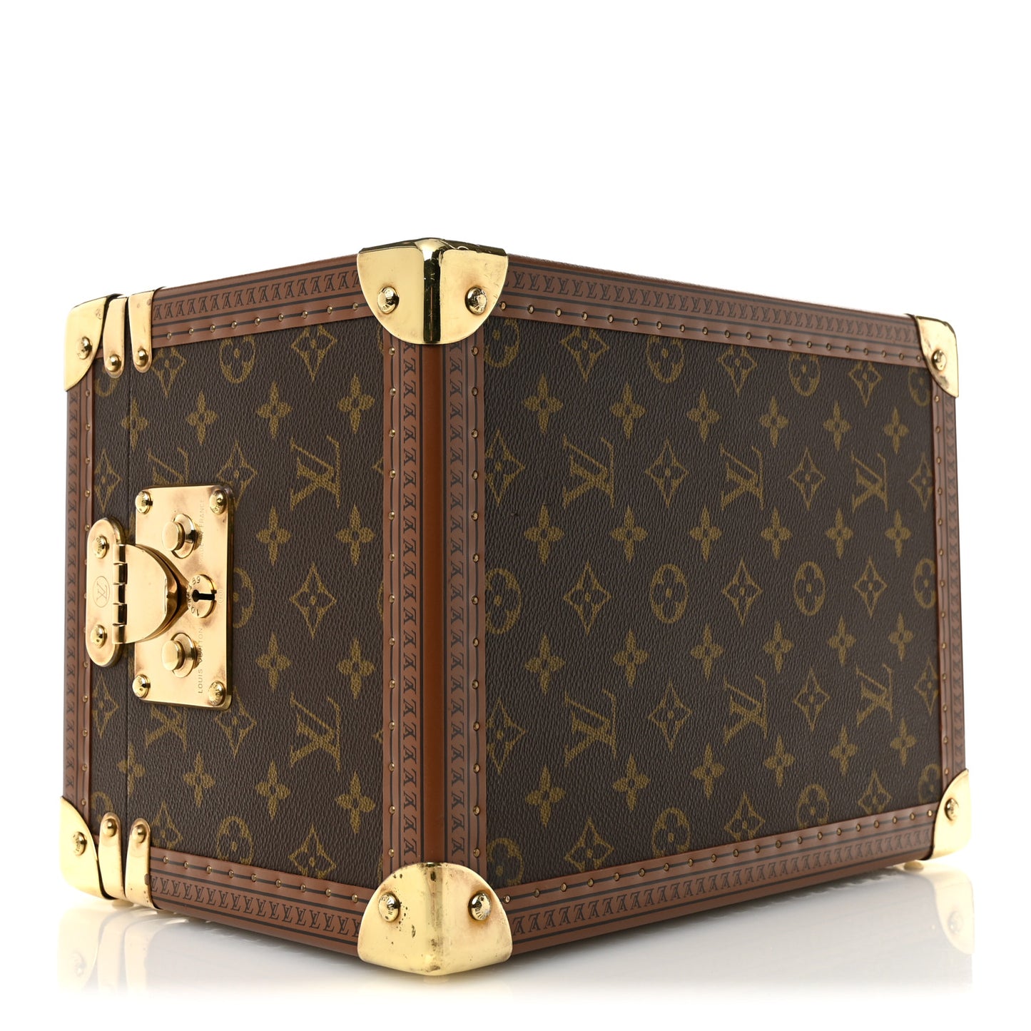 Monogram Boite Flacons Beauty Train Trunk Case