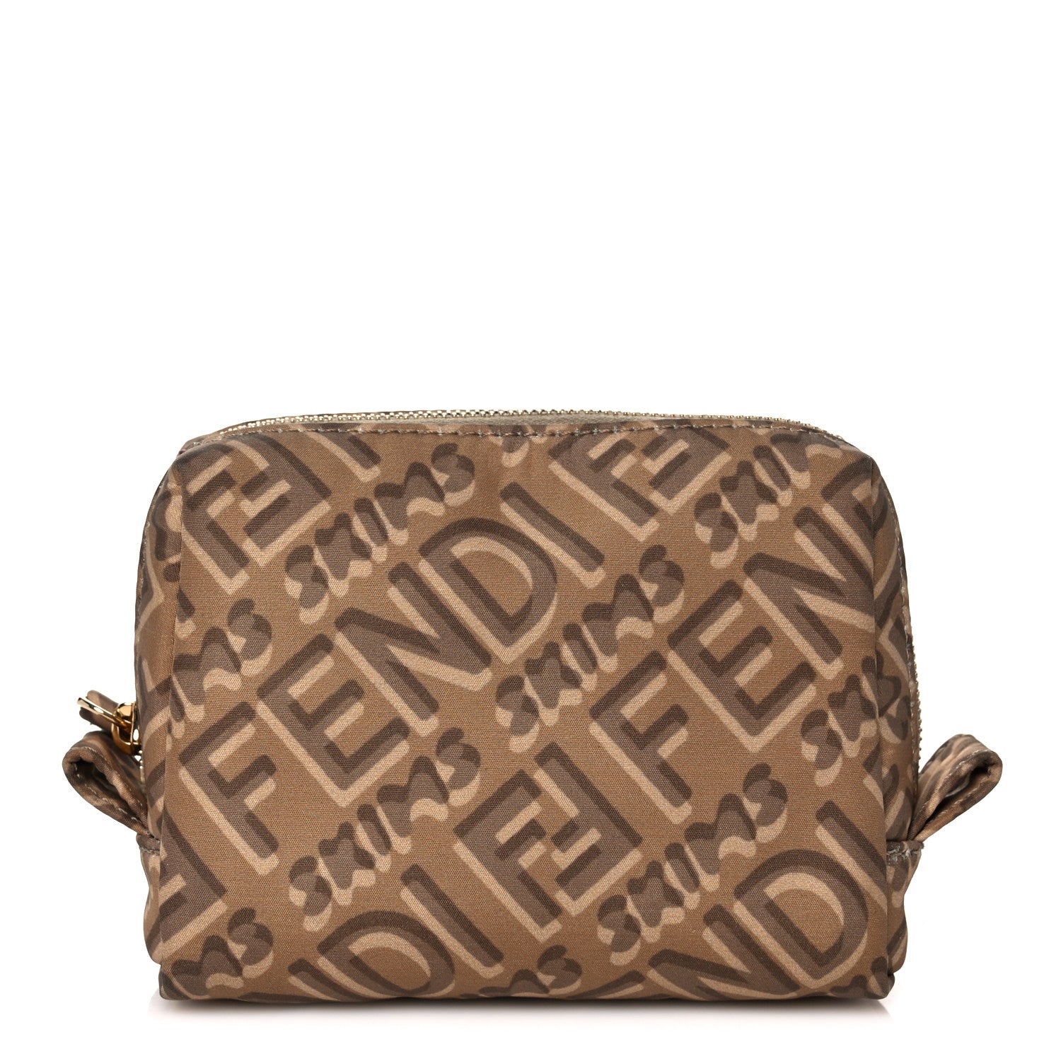 Fendi X SKIMS Nylon XS Trapezoid Beauty Pouch Sand 1 of 11