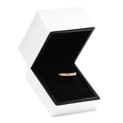 Chanel 18K Beige Gold Diamond Mini Coco Crush Ring 55 7.25 7 of 7
