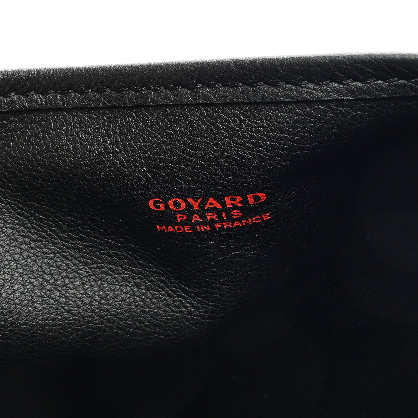 Goyardine Reversible Mini Anjou Black