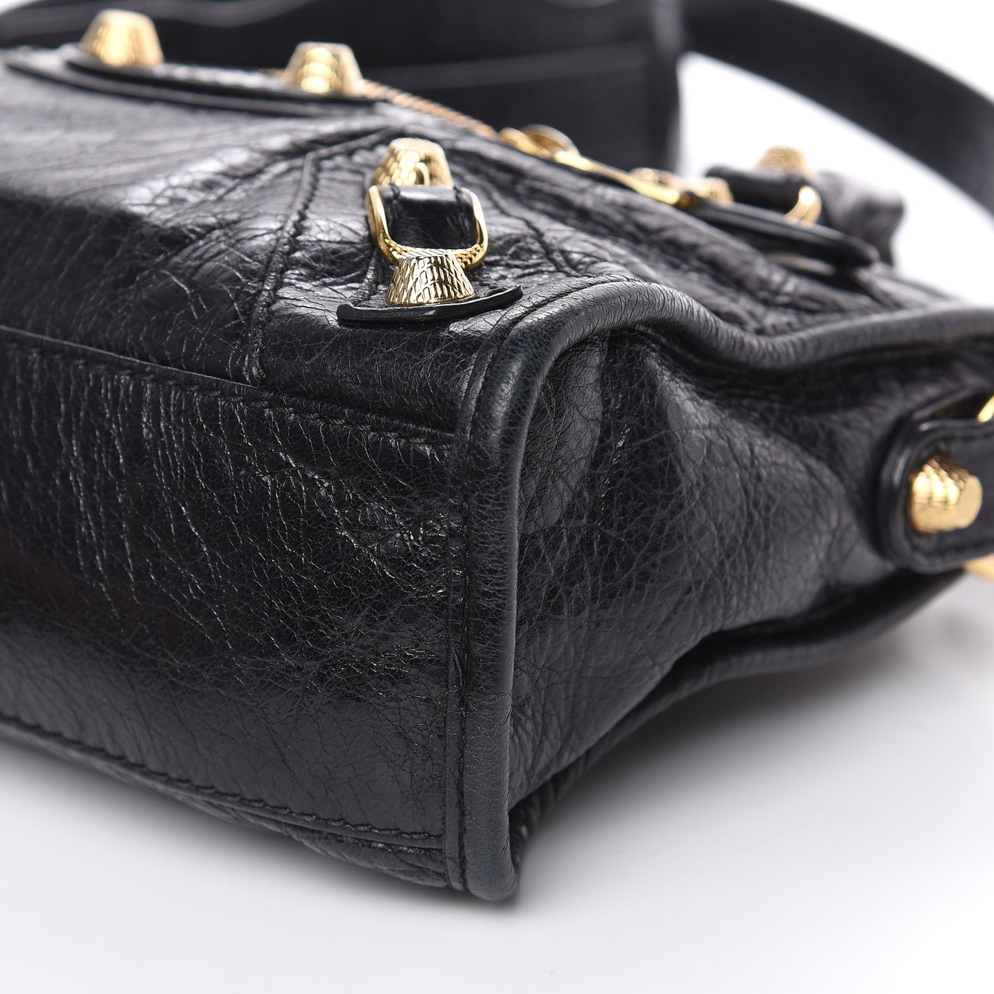 Agneau Giant 12 Gold Hardware Mini City Black