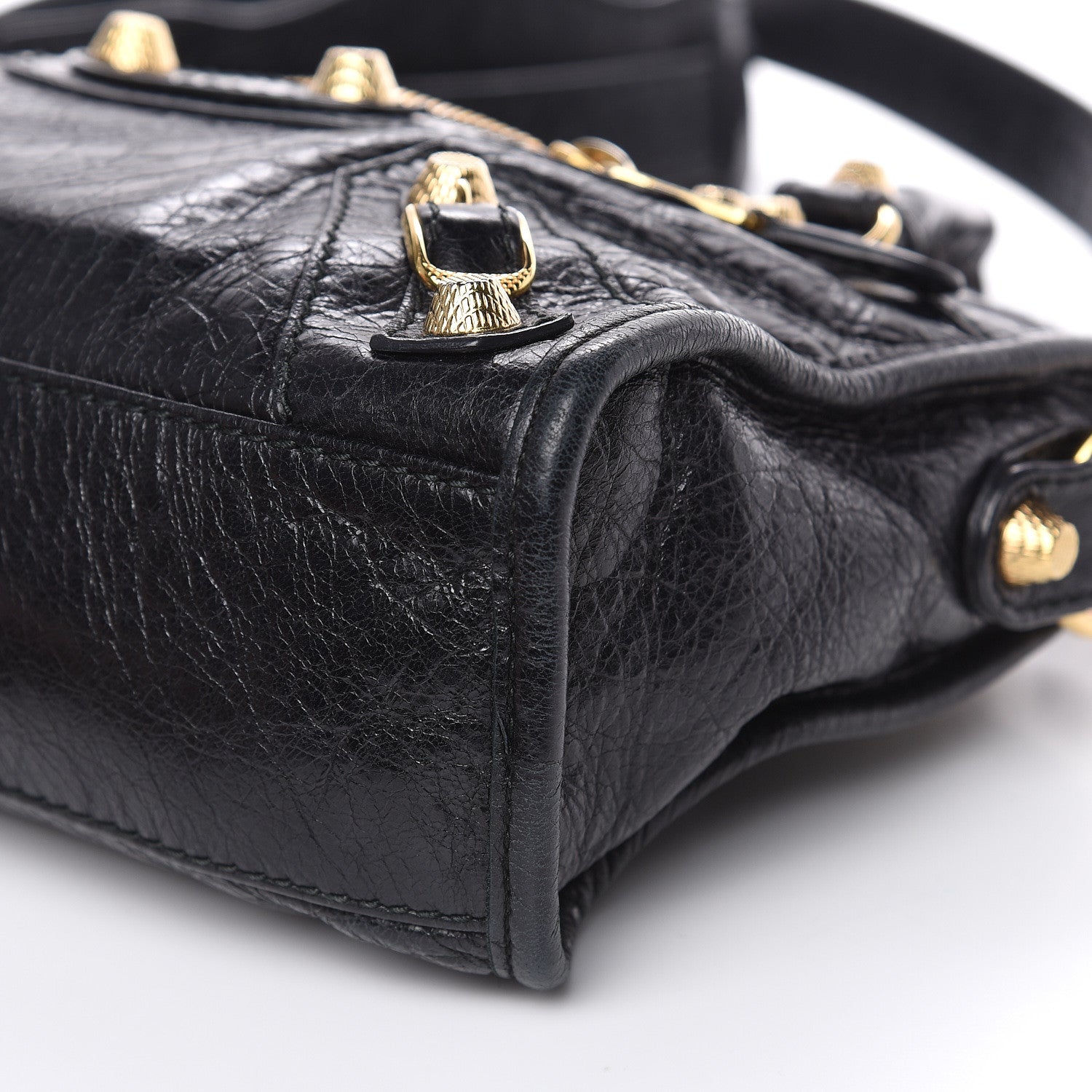 Balenciaga Agneau Giant 12 Gold Hardware Mini City Black 9 of 12