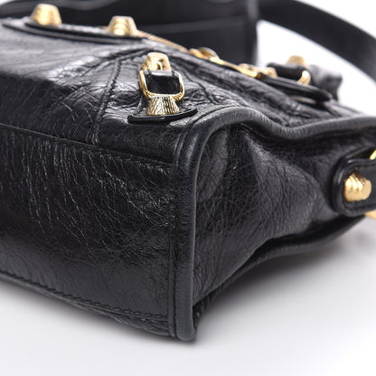 Balenciaga Agneau Giant 12 Gold Hardware Mini City Black 9 of 12