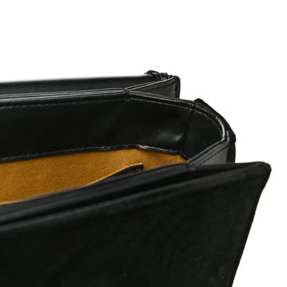 Stella McCartney Velvet Effect Medium Falabella Box Shoulder Bag Black 13 of 13