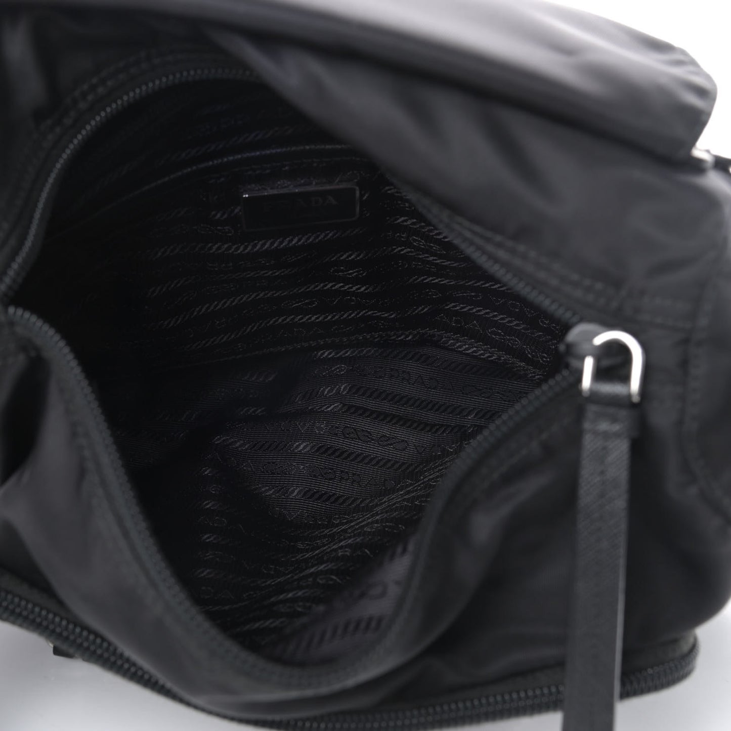 Nylon New Vela Studded Messenger Black Astrale