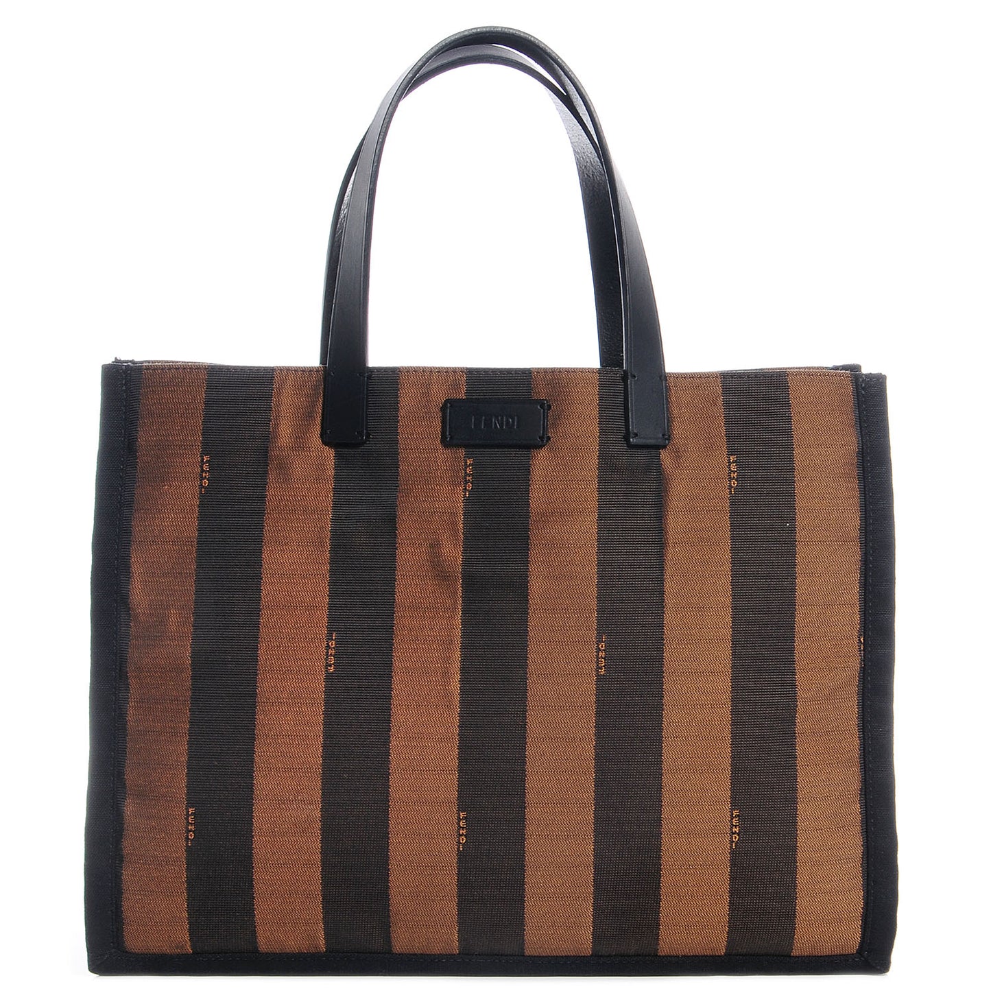 Canvas Pequin Small Shopping Tote Tobacco
