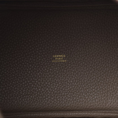 Hermes Taurillon Clemence Picotin Lock 18 PM Etoupe 6 of 11