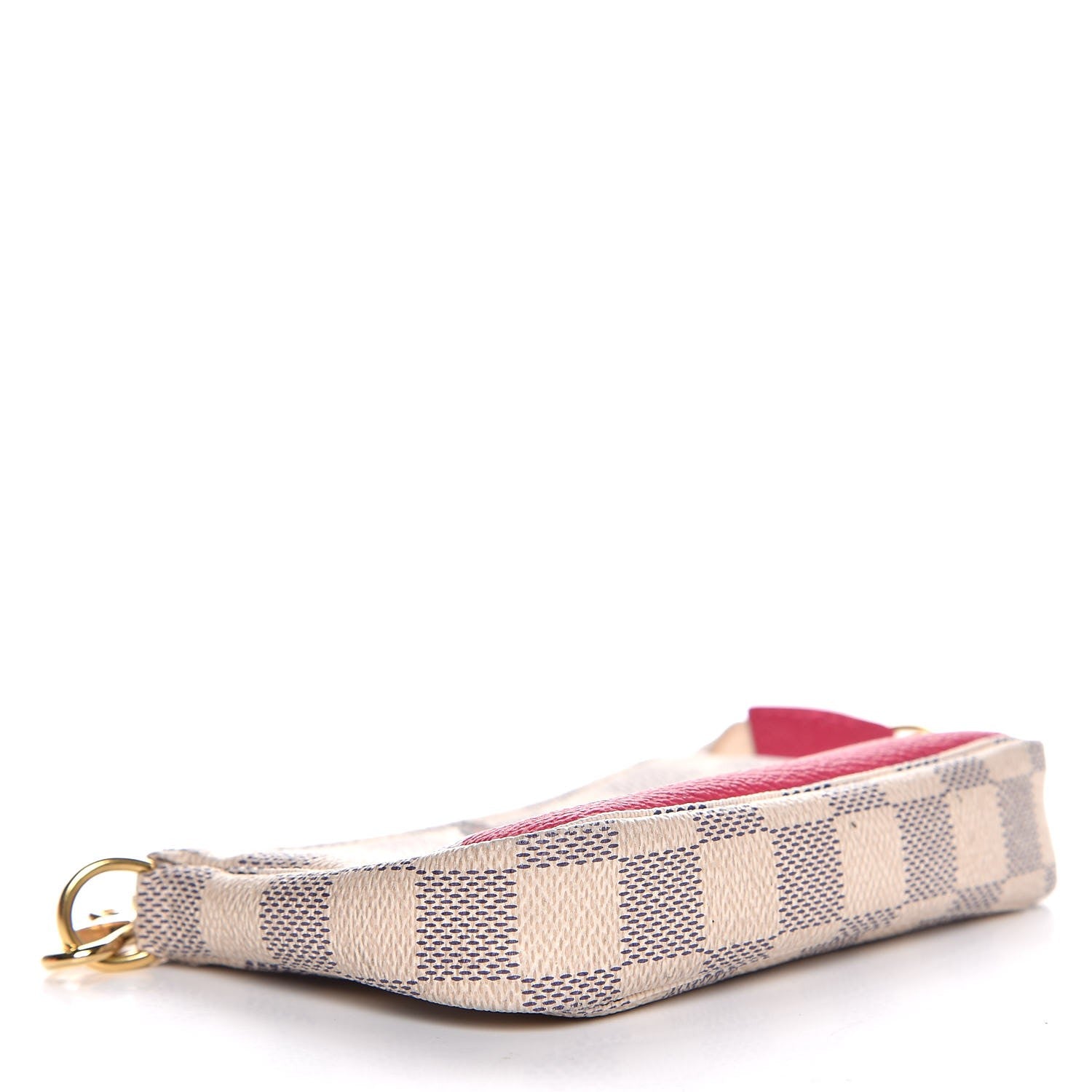 Louis Vuitton Damier Azur 2017 Christmas Animation Mini Pochette Accessories 4 of 8