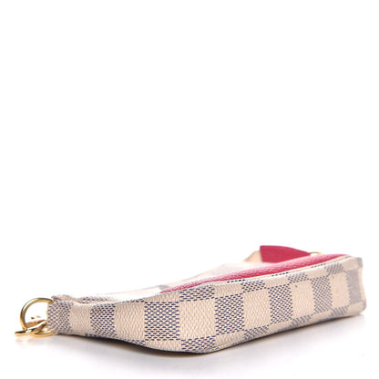 Louis Vuitton Damier Azur 2017 Christmas Animation Mini Pochette Accessories 4 of 8