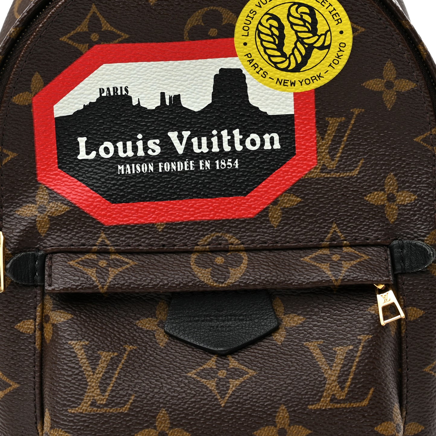 Monogram World Tour Palm Springs Backpack Mini