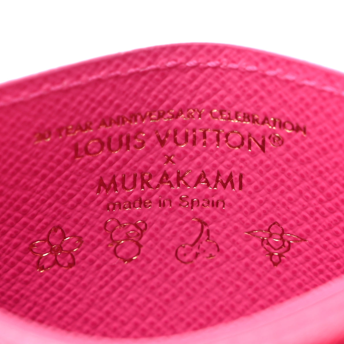 LV X TM Monogram Multicolor Card Holder Kawaii Pink