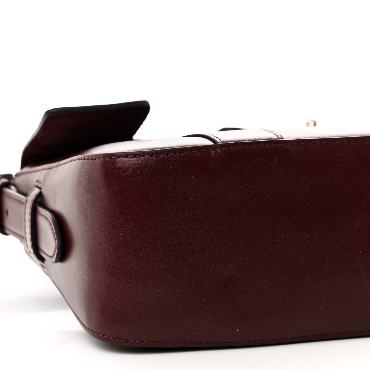 Mulberry Shiny Smooth Calfskin East West Bayswater Black Cherry 15 of 18