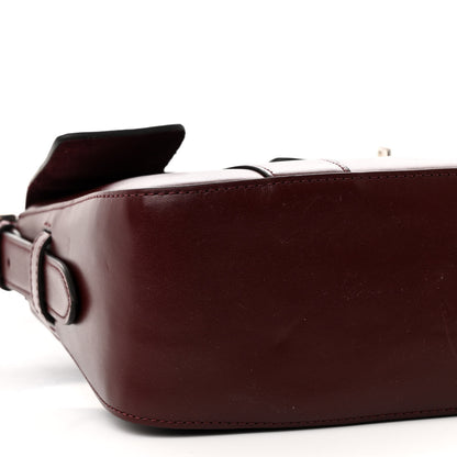 Mulberry Shiny Smooth Calfskin East West Bayswater Black Cherry 15 of 18