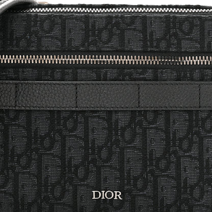 Christian Dior HOMME Oblique Safari Messenger Black 8 of 10