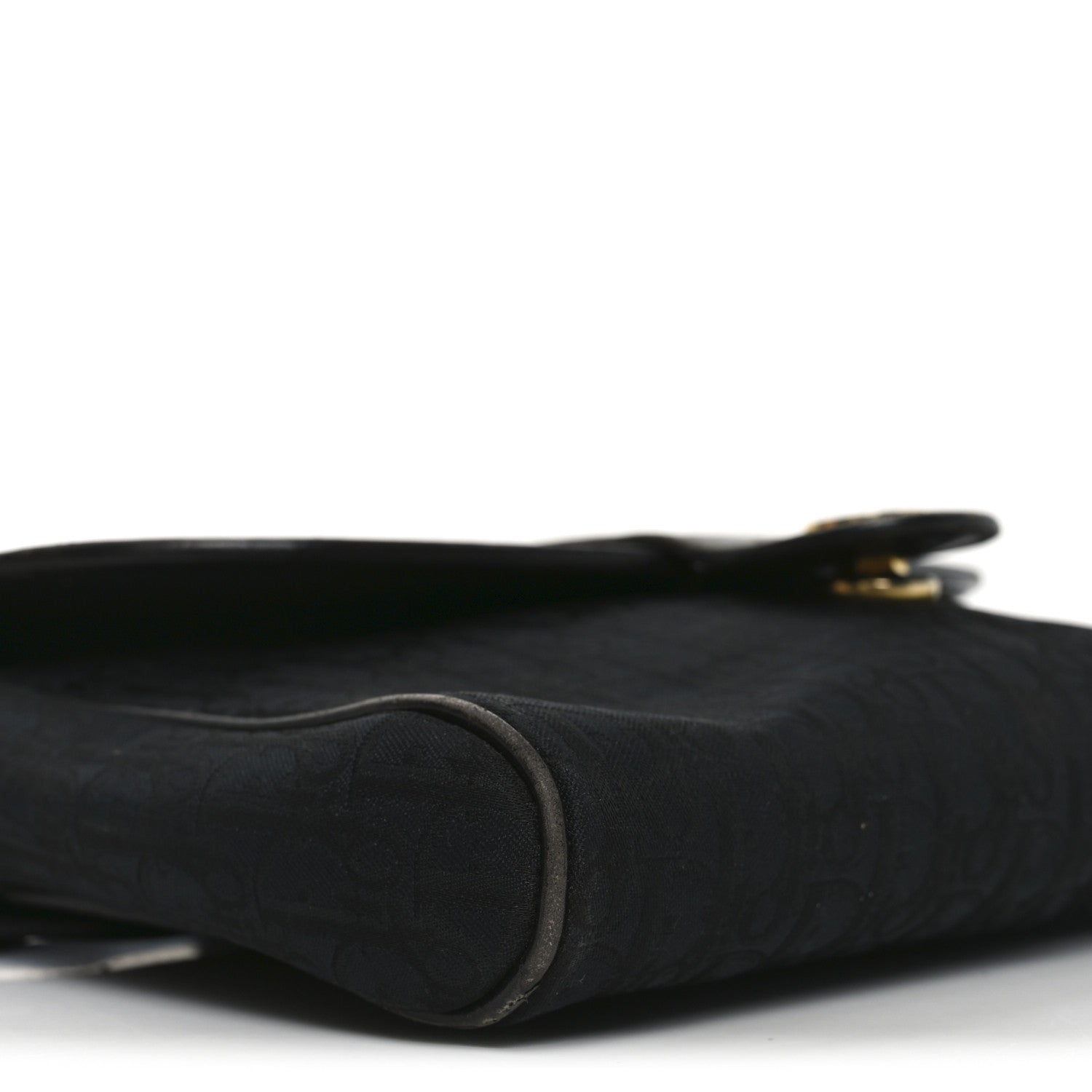 Christian Dior Canvas Trotter Crossbody Black 14 of 16