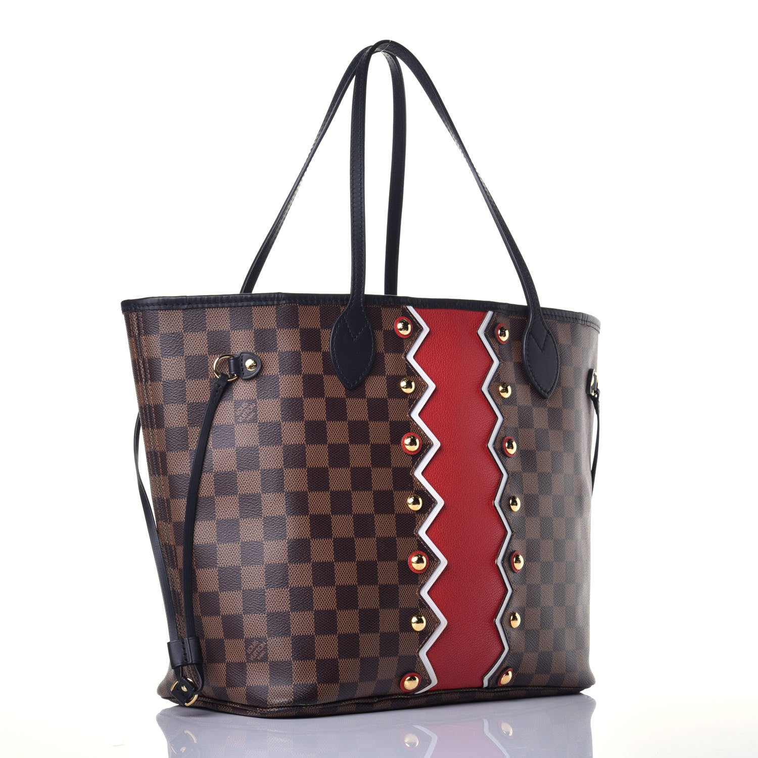 Louis Vuitton Damier Ebene Karakoram Neverfull MM 3 of 8