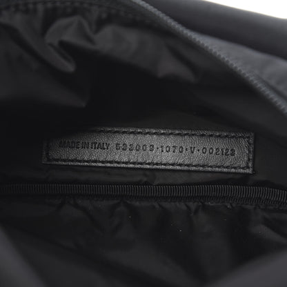 Balenciaga Sport Nylon Logo Embroidered Wheel Beltpack Black 7 of 10