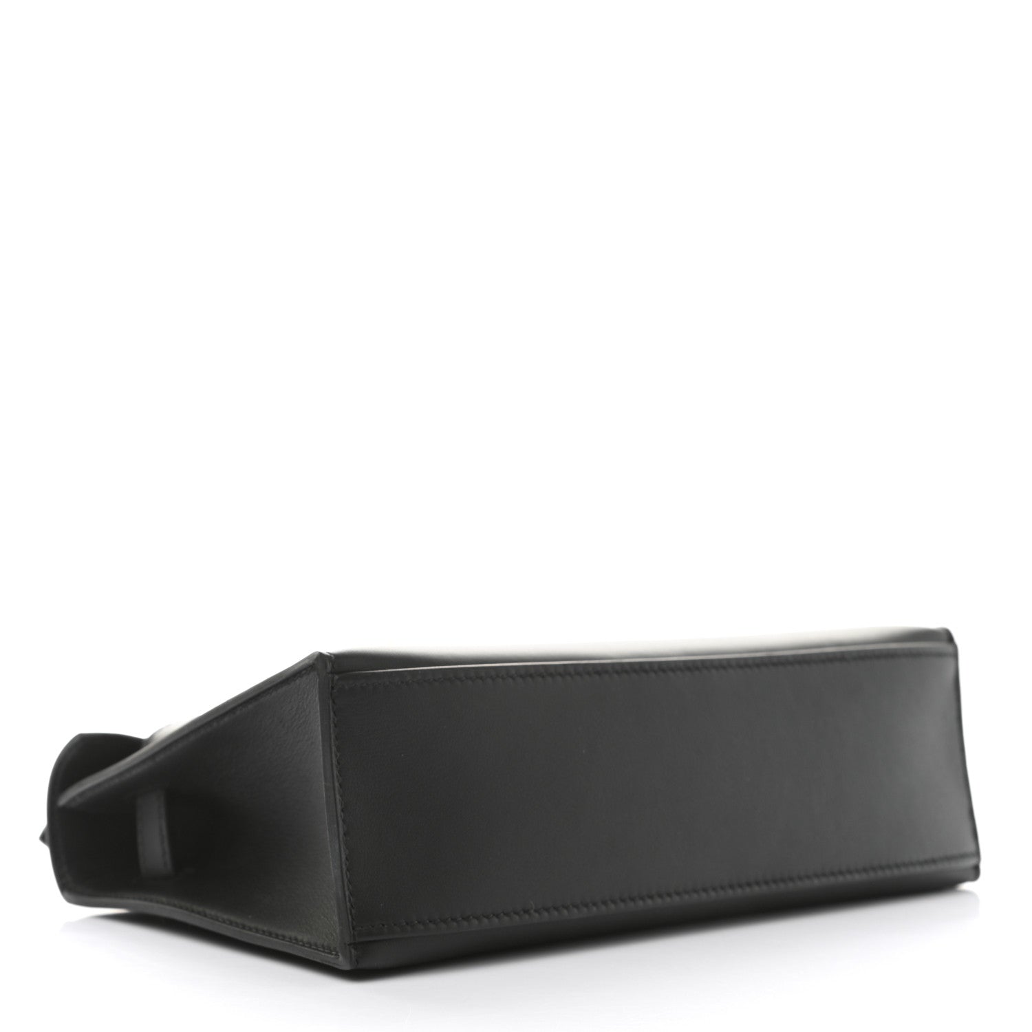 Hermes Swift Kelly Pochette Clutch Black 4 of 9