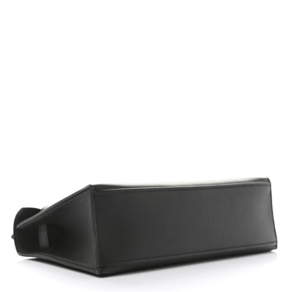 Hermes Swift Kelly Pochette Clutch Black 4 of 9