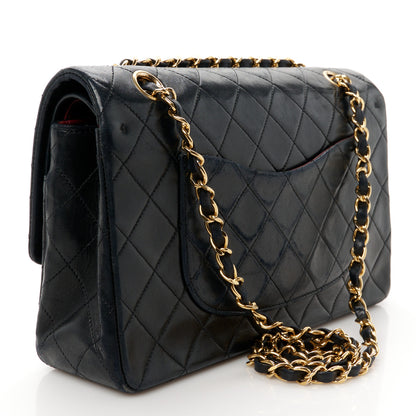 Chanel Lambskin Quilted Small Double Flap Black 3 of 14