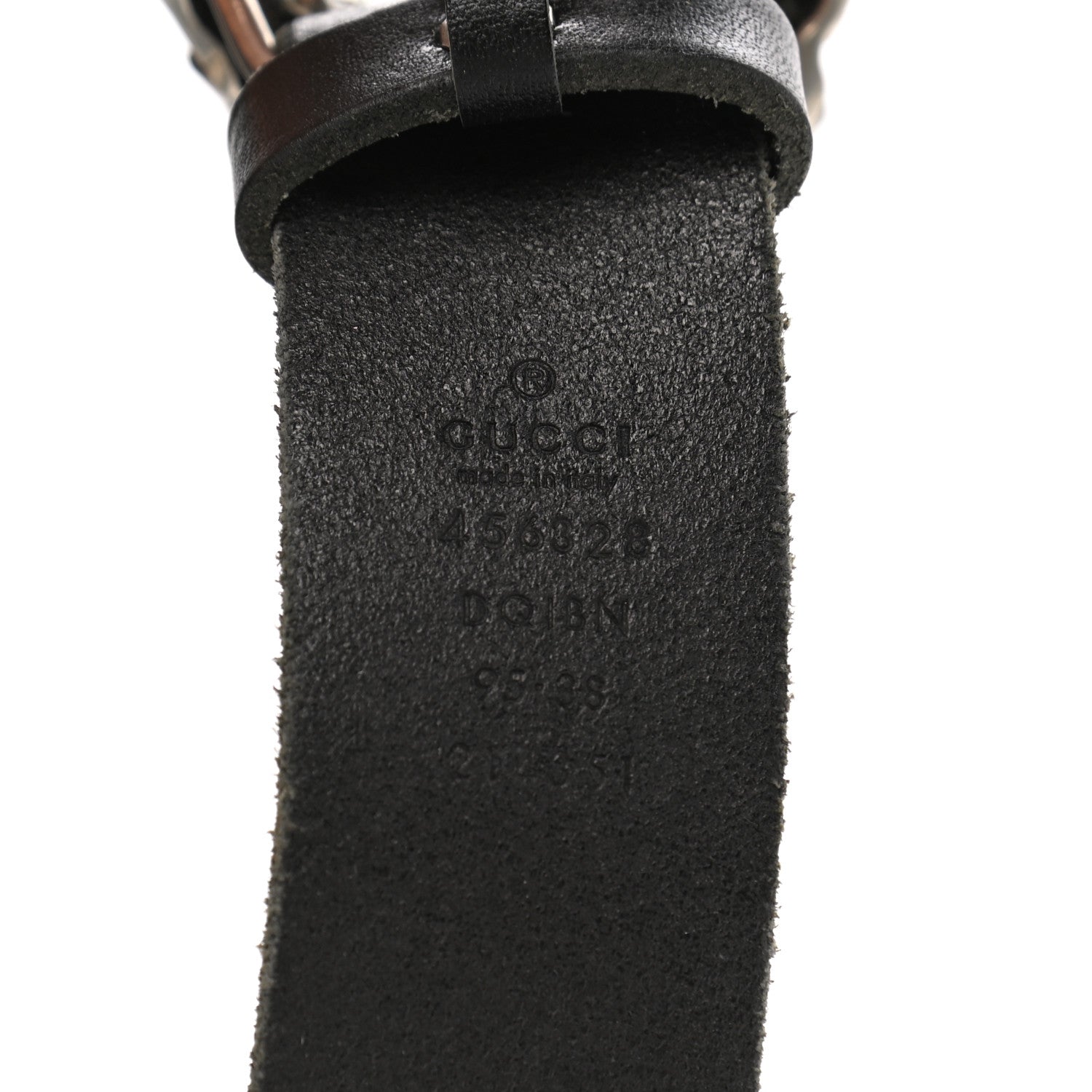 Gucci Calfskin Braided Dionysus Belt 95 38 Black 3 of 5