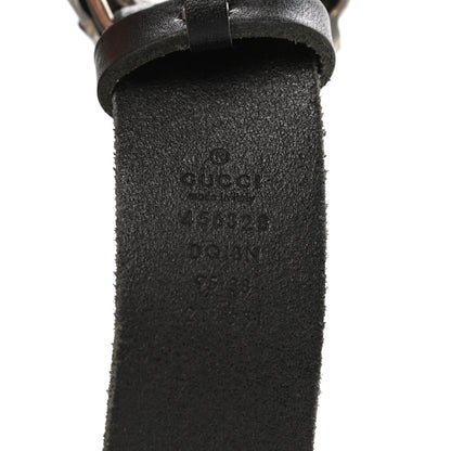 Gucci Calfskin Braided Dionysus Belt 95 38 Black 3 of 5