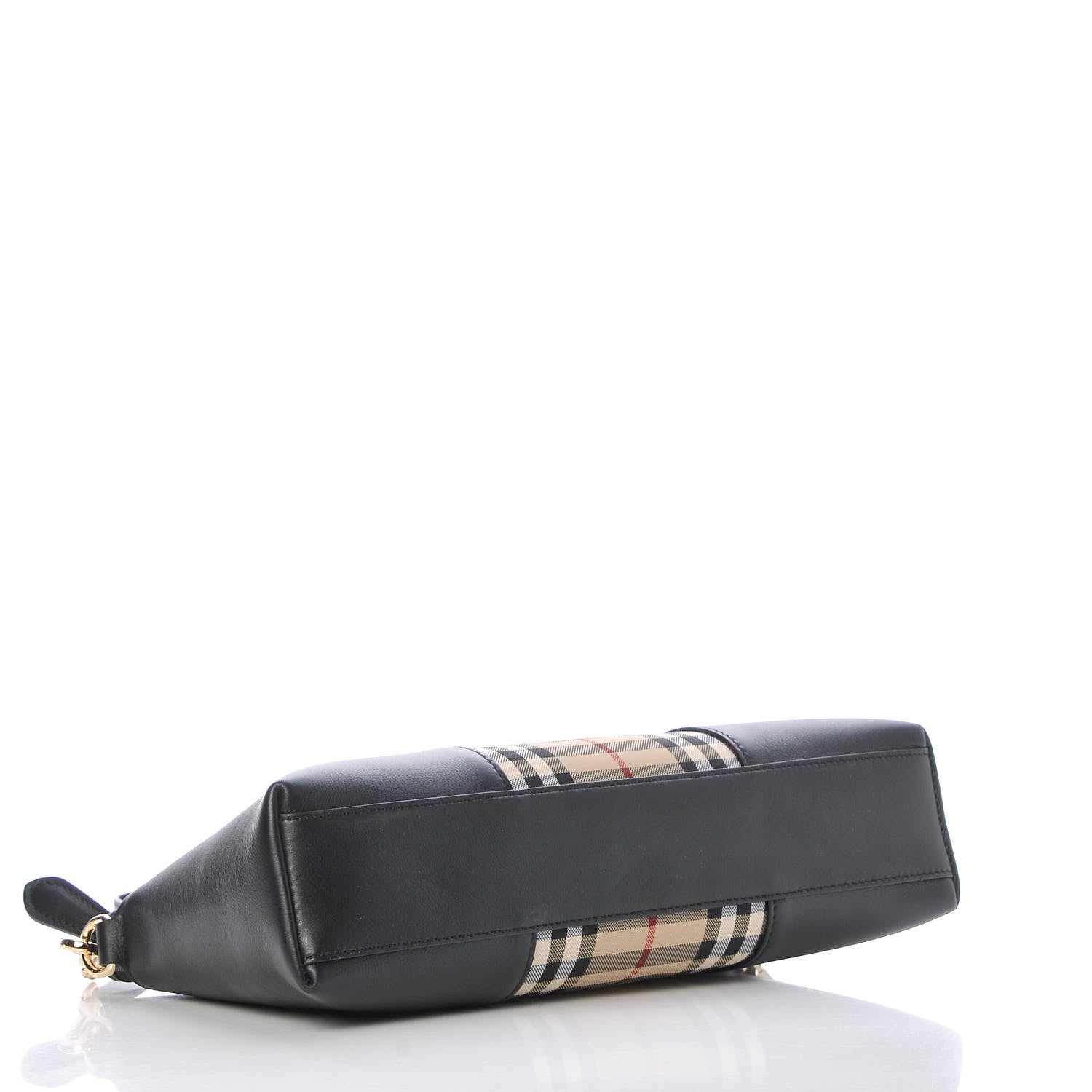 Burberry Horseferry Check Small Chichester Crossbody Clutch Bag Black 4 of 8