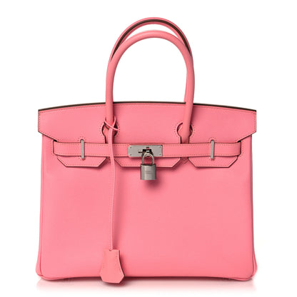 Hermes Epsom Birkin 30 Rose Confetti 1 of 35