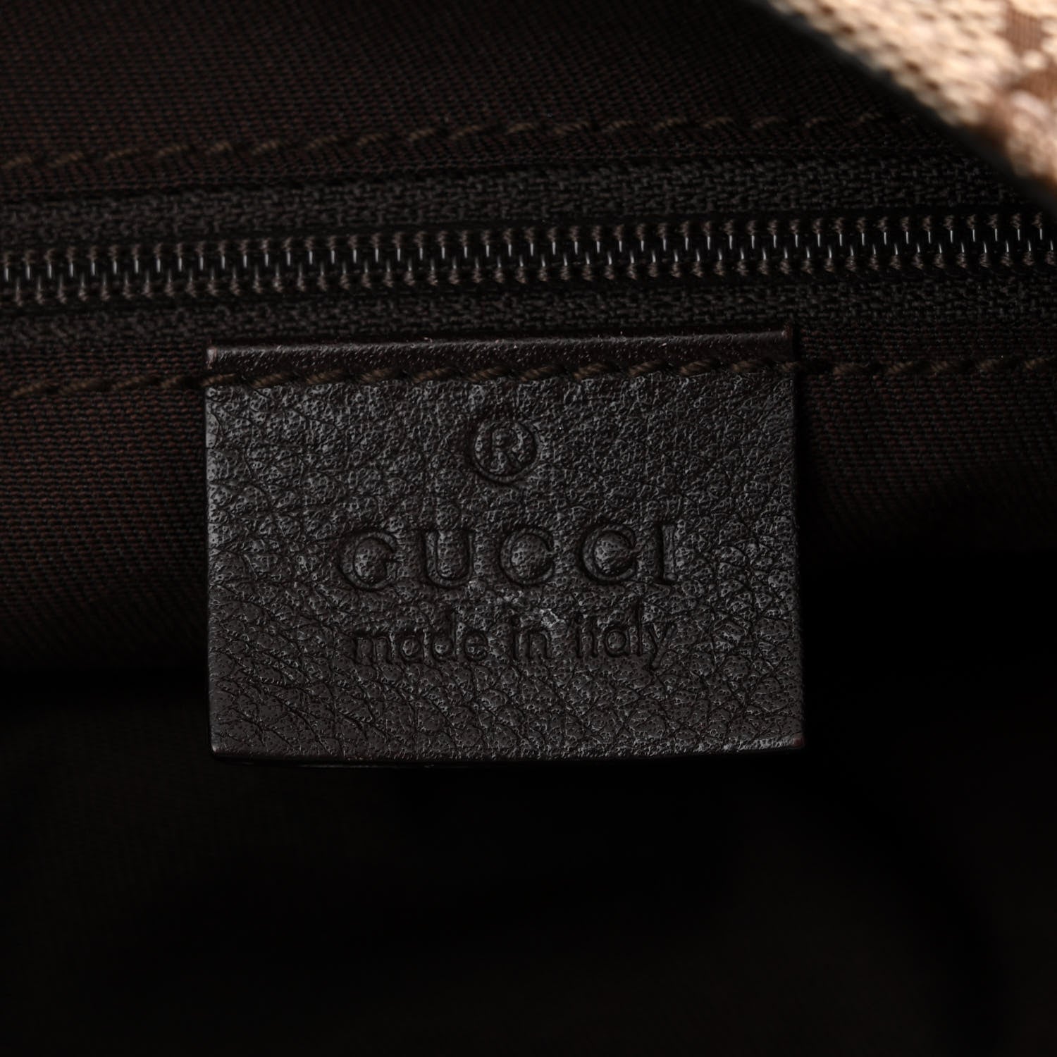 Gucci Monogram Large New Ladies Web Hobo Dark Brown 6 of 10