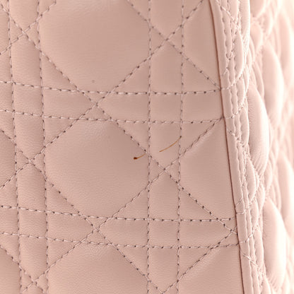 Christian Dior Lambskin Cannage Medium Lady Dior Light Pink 10 of 10