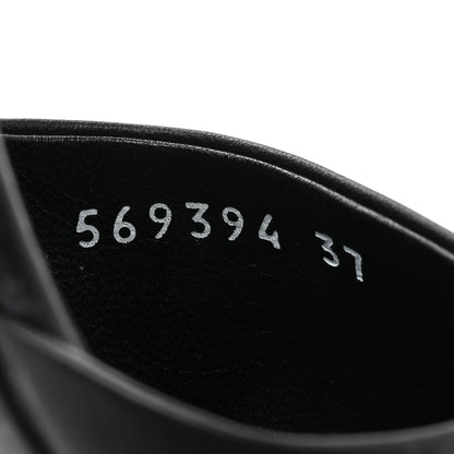 Balenciaga Soft Nappa BB Square Knife Pointed Toe 40mm Mules 37 Black 8 of 9