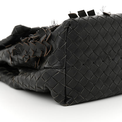 Bottega Veneta Nappa Intrecciato Fringe Flap Grey 9 of 13
