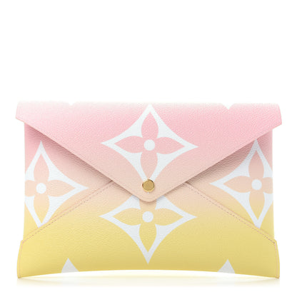Louis Vuitton Monogram Giant By The Pool Large Kirigami Pochette Pink 1 of 7