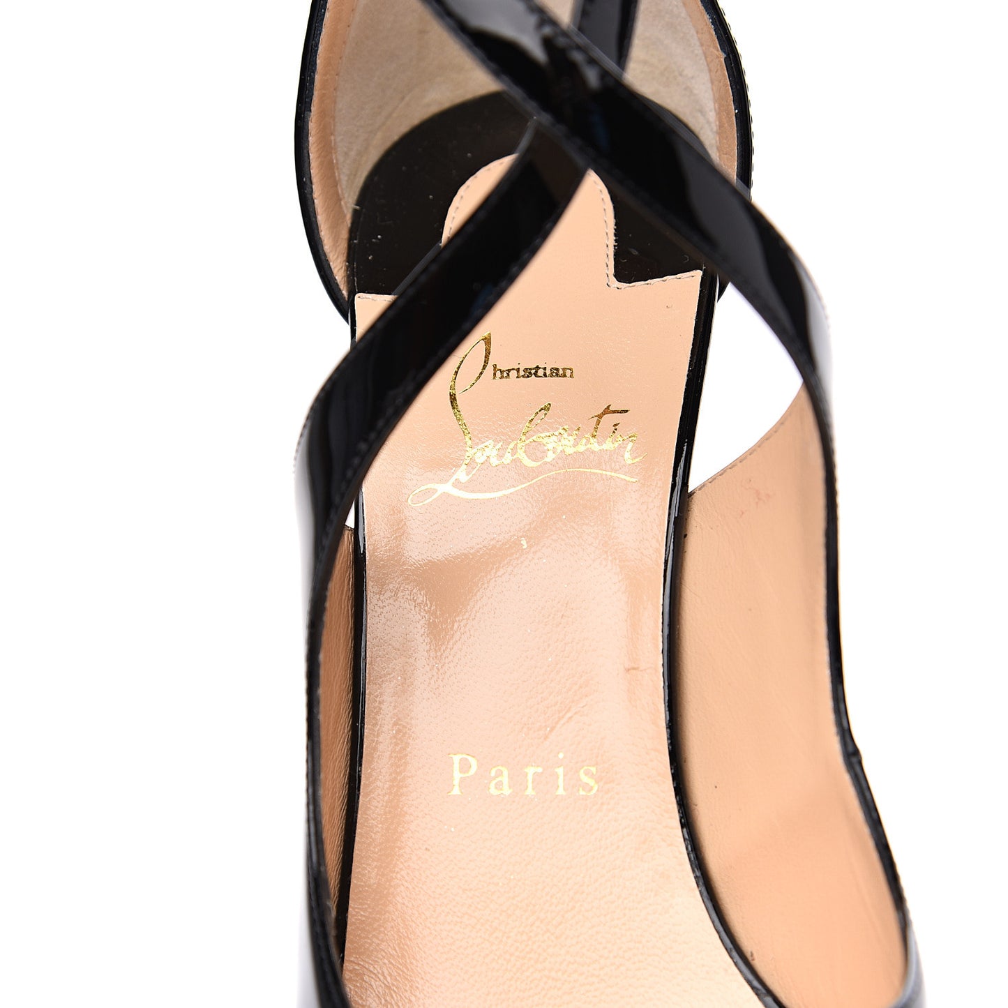 Shiny Nappa Marlenarock 100 Pumps 38.5 Black