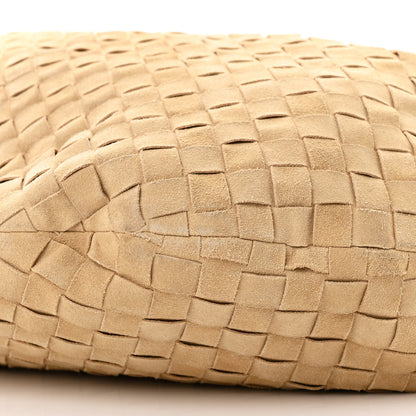 Bottega Veneta Suede Intrecciato Small Jodie Sand 10 of 10