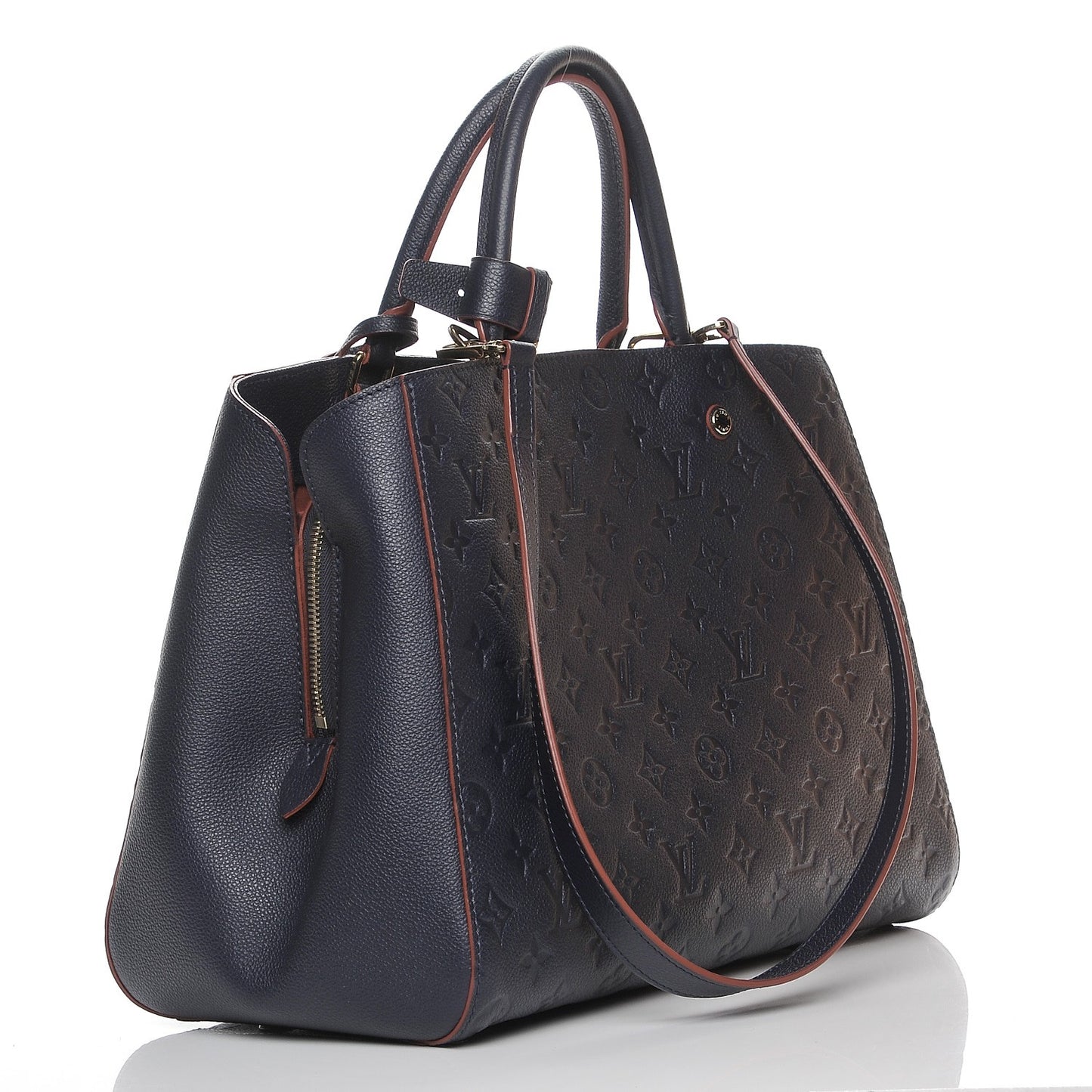 Empreinte Montaigne GM Marine Rouge