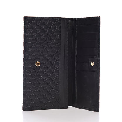 Gucci Soft Microguccissima Continental Wallet Black 5 of 11