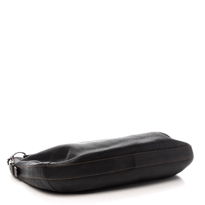 Prada Vitello Daino Hobo Black 4 of 16